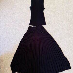 Zimmermann women’s  set 2pc  Midi skirt and sleeveless top